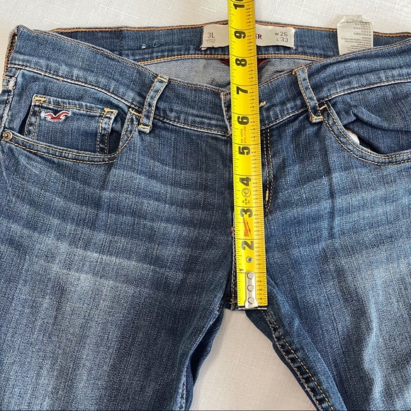 🌟Sold 🌟HOLLISTER social stretch skinny jeans W26 L33 3L - Picture 9 of 12